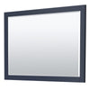 Custom image for Dark Blue with Brushed Gold Trim / Carrara Cultured Marble / 46
