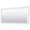 Custom image for White with Brushed Nickel Trim / White Quartz / 70