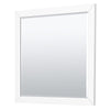 Custom image for White with Brushed Nickel Trim / White Cultured Marble / 34