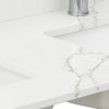 Custom image for Giotto Quartz / 48 in / 48 inch Double Center Sink