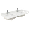 Custom image for Green with Brushed Nickel Trim / Giotto Quartz / No Mirror