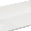 Custom image for White Quartz / 72 in / 72 inch Double Center Sink