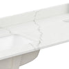 Custom image for Giotto Quartz / 84 in / 84 inch Double Center Sink
