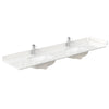 Custom image for Light Green with Brushed Nickel Trim / White Quartz / 70