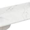 Custom image for Giotto Quartz / 80 in / 80 inch Double Center Sink