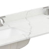 Custom image for Giotto Quartz / 84 in / 84 inch Double Center Sink