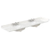 Custom image for Natural Oak with Matte Black Trim / White Quartz / No Mirror