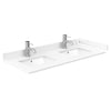 Custom image for Green with Matte Black Trim / White Cultured Marble / No Mirror