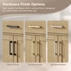 Custom image for Whitewashed Oak with Brushed Nickel Trim / White Quartz / No Mirror