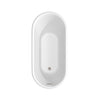Custom image for Matte White with Brushed Nickel Trim / 59
