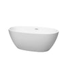 Custom image for Matte White with Polished Chrome Trim / 59