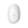 Custom image for Matte White with Polished Chrome Trim / 59