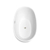 Custom image for Matte White with Brushed Nickel Trim / 59