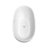 Custom image for Matte White with Brushed Nickel Trim / 63