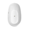 Custom image for Matte White with Brushed Nickel Trim / 67
