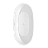 Custom image for Matte White with Brushed Nickel Trim / 67