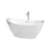Custom image for White with Polished Chrome Trim / 60