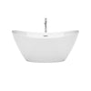 Custom image for White with Polished Chrome Trim / 60