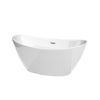 Custom image for White with Brushed Nickel Trim / 60