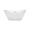 Custom image for White with Brushed Nickel Trim / 60