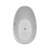 Custom image for White with Brushed Nickel Trim / 60