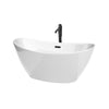 Custom image for White with Matte Black Trim / 60