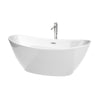 Custom image for White with Polished Chrome Trim / 66