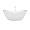 Custom image for White with Polished Chrome Trim / 66