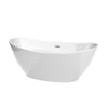 Custom image for White with Brushed Nickel Trim / 66