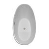 Custom image for White with Brushed Nickel Trim / 66