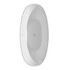 Custom image for White with Shiny White Trim and Brushed Nickel Faucet / 66
