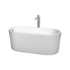 Custom image for White with Brushed Nickel Trim / 59