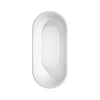 Custom image for White with Shiny White Trim and Brushed Gold Faucet / 59