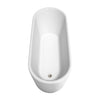 Custom image for White with Brushed Nickel Trim / 67