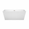 Custom image for White with Brushed Nickel Trim / 59