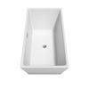 Custom image for White with Brushed Nickel Trim / 59
