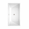 Custom image for White with Brushed Nickel Trim / 59