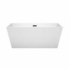 Custom image for White with Matte Black Trim / 59