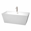 Custom image for White with Brushed Nickel Trim / 63