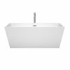Custom image for White with Polished Chrome Trim / 63