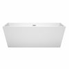 Custom image for White with Polished Chrome Trim / 67