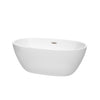 Custom image for White with Brushed Nickel Trim / 59