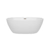Custom image for White with Brushed Nickel Trim / 59