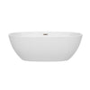 Custom image for White with Brushed Nickel Trim / 67