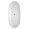 Custom image for White with Polished Chrome Trim and Brushed Gold Faucet / 71