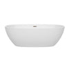 Custom image for White with Brushed Nickel Trim / 71