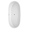 Custom image for White with Brushed Nickel Trim / 71