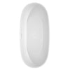 Custom image for White with Shiny White Trim and Matte Black Faucet / 71