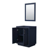 Custom image for Dark Blue with Brushed Nickel Trim / 24