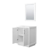 Custom image for White with Brushed Nickel Trim / 24